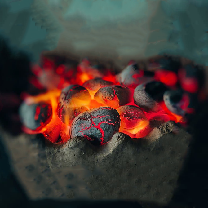 زغال بریکت مَجْمَر